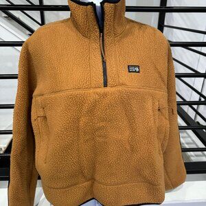 Mountain Hard Wear Brown Fleece Pullover Small